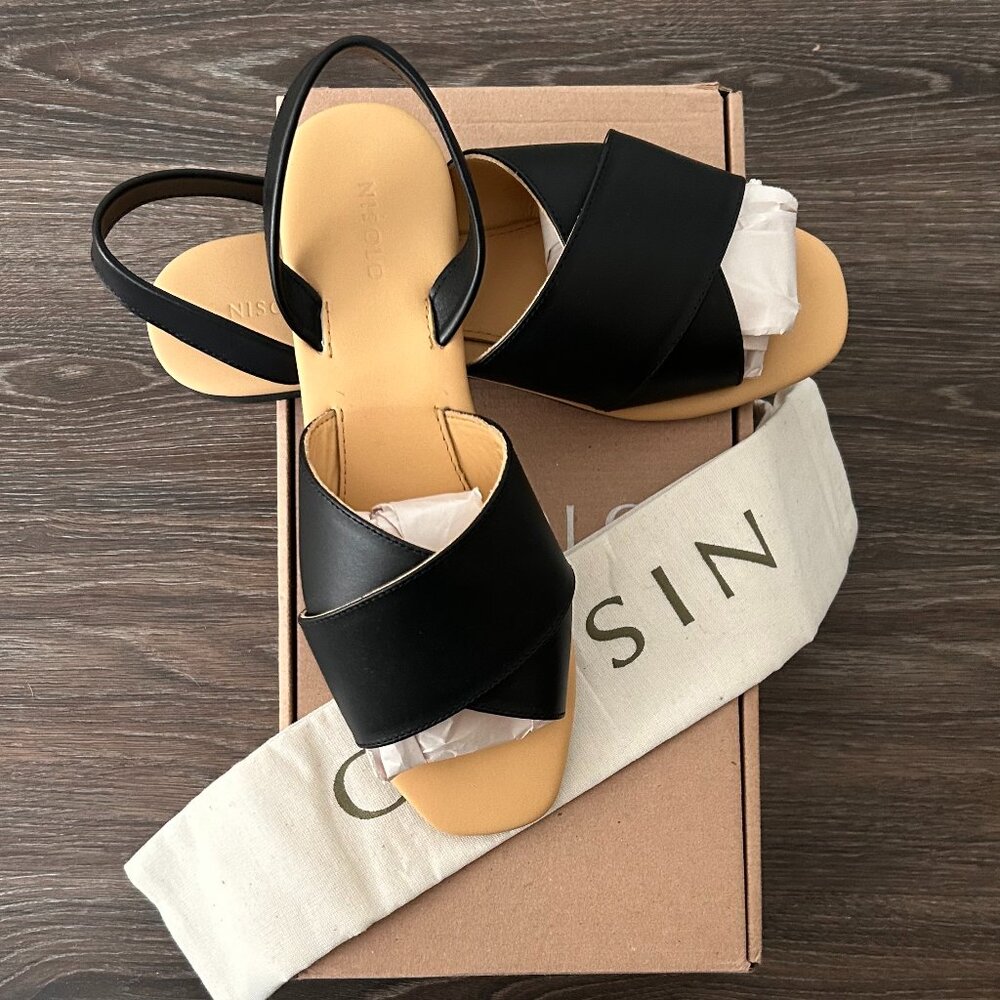 NEW Nisolo All-Day Cross Strap Sandal, Size 9